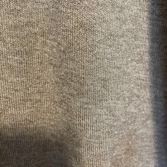 DEBUT Cozy Long Open Cardigan Sweater Pockets Women's Tan Beige Brown S - Picture 12 of 13